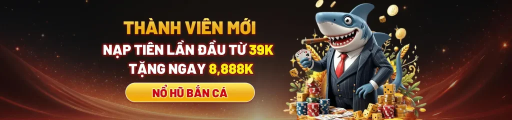 Nạp đầu tặng đến 8.888k tại 39bet game